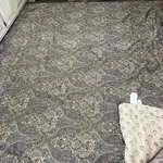 Croscill Embroidered Mystique Floral & Paisley Brown Blue Purple King Comforter. Fixed Price $130.00.