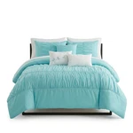 Mi-zone Miramar Duvet Cover Set, King/ California King, Blue. Fixed Price $83.70.