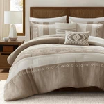 Woolrich King Comforter Set Sutherland 5-PIECE Microsuede Embroidered Bedding. Fixed Price $221.99.