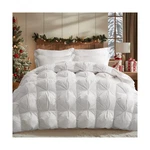 Puredown Feather Comforter Twin Size, Pinch Pleat White Duvet Inse... Fast. Fixed Price $127.99.