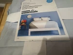 Room Essentials Cotton Blend Sateen Duvet Cover & Shams Set New. Fixed Price $39.98.