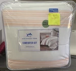 New Southern Tide Horseshoe Bay Queen Size 100% Cotton Comforter Set. Fixed Price $119.00.