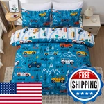 Ntbed 5 Pieces Racing Cars Comforter Set Twin Boys Kids Bag Vehicle. Fixed Price $74.01.