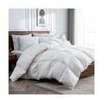 Bpc Lightweight Goose Feather Down Fiber Comforter Queen Size, With... Fast Ship. Fixed Price $100.99.