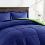 3 Pc Nymbus Comforter Set, Reversible Down Alternative Queen King Size. Fixed Price $32.99.