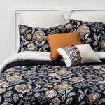 Sumner 8PC Comforter Set Navy - Threshold Queen Size. Fixed Price $64.99.