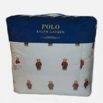 Brand New Ralph Lauren Polo Teddy Bear Full/queen Comforter Set With 2 Shams. Fixed Price $499.95.
