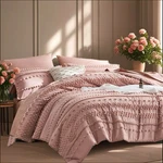 7PCS Tufted Design Comforter Set Soft And Comfortable Bedding Room Decoratio. Fixed Price $171.76.