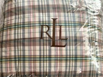 *rare Ralph Lauren Multi Plaid Boathouse Madras *full Queen Bed Comforter !new!. Fixed Price $549.99.
