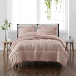 Cannon Heritage Solid Comforter Set Blush Polyester 3-PIECE King. Fixed Price $122.09.