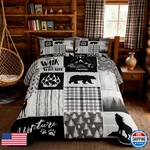 Manfei Deer Bear Comforter Set Full Sizepine Trees Christmas Bedding. Fixed Price $107.72.