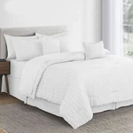 10 Piece Bag Comforter Set Breathable Reversible Bedding Queen King. Fixed Price $45.99.