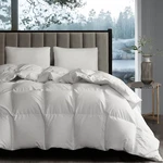 Hotel Grand White Goose Down Fiber Comforter Full/queen,. Fixed Price $141.82.
