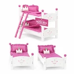 Emily Rose 18 Inch Doll Bunk Set Stackable Twin Wooden With. Fixed Price $84.50.