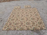 Croscill Memoirs King Comforter 88X93 And 2 Shams Gold Cord Leaves Script Sage. Fixed Price $150.00.