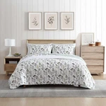 Full/queen Quilt Set, Reversible Cotton Bedding With Matching Shams, Classic. Fixed Price $69.00.