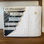 Vintage Springs Twilite White Sheet Set Queen 4PC Nos Iron Usa. Fixed Price $49.95.