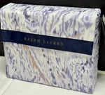 Ralph Lauren Lorelai King Duvet Cover Periwinkle Blue Watercolor $500. Fixed Price $168.00.