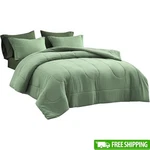 All Season Comforter Set Cozy Bedding Solution Microfiber Sheets Pillow Shams Us. Fixed Price $50.14.