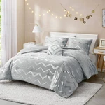 Codi Silver Grey Bedroom Set, Gray Girls Bedding Comforter Sets Queen And.... Fixed Price $64.59.