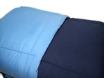 Martha Stewart Blue Dark Reversible Down Alternative King Comforter New. Fixed Price $40.00.