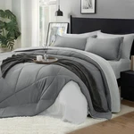 Bedelite Twin Xl Comforter Set 5 Pieces Bag - Soft Microfiber Revers.... Fixed Price $80.39.