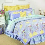 Nip Plenty By Tracy Reese Fairy Tale King Comforter Set. Fixed Price $244.39.