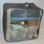 Charisma Belle Fleur Mist Green 3P Full/ Queen Comforter Set In Space Bag. Fixed Price $149.99.