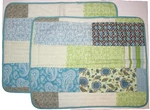 New Essential Home 2 Pc Quilted Standard Pillow Sham Set Cotton Blend, Nwop. Fixed Price $19.95.