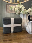 King Plus Textured Waffle Coverlet Olive Green - Casaluna New. Fixed Price $81.00.