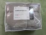Kasentex Comforter Set Soft & Cozy Size King Color Light Brown New!. Fixed Price $19.99.