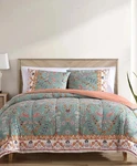 Hallmart Collectibles Vilano 3-PC Comforter Sets Green T4104275. Fixed Price $64.95.