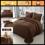 Lightweight King Quilt Bedding Set - Soft Modern Geometric Bedspread & 2 Shams. Fixed Price $57.59.