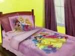 Brand New Official Disney Princess 4 Pieces Twin Bed Comforter Set. Fixed Price $59.99.