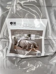 Bella Russo Sand & Snooze Garment Washed Comforter Queen + 4 Accent Pillow Combo. Fixed Price $55.75.