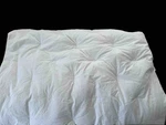 National Sleep Products Usa Made White Down Lightweight Comforter Full/queen. Fixed Price $65.00.
