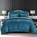 Sunshine Nicole Distressed Velvet Comforter Set, Face And Brus. Fixed Price $149.98.