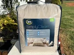 Serta Simply Clean 3 Piece Comforter Set Size Full/queen Coffee Light Brown. Fixed Price $34.30.