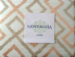 Nostalgia Home Darby Almond Orange Tan Embroidery King Duvet Cover 3PC Set. Fixed Price $59.95.