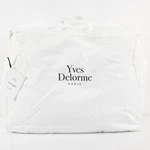 Yves Delorme Mandarin Silk-filled Cotton Duvet Comforter Cream Queen Size 92X92". Fixed Price $399.96.