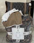 Rose Tree Harlow Jackobean Blue 5PC King Comforter Brand Multicolor Bnip. Fixed Price $250.84.