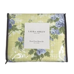Laura Ashley Cassidy Cotton Yellow Duvet Cover Bonus Set Full /queen 7 Pc. New. Fixed Price $119.99.