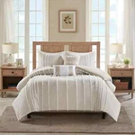 Harbor House Anslee 4-PIECE Cotton Queen Comforter Set In Taupe. Fixed Price $142.45.