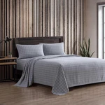 Eddie Bauer - Twin Sheets, Cotton Flannel Bedding Set With Pillowcase Gray. Fixed Price $20.00.