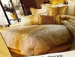 Veratex Ardmore Queen Comforter Bedding Set 8 Pc Ivory New. Fixed Price $699.99.