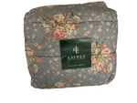 Ralph Lauren Shelter Island Blue Pink Floral Queen Comforter Vintage!. Fixed Price $650.00.