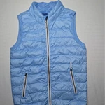 Hanna Andersson Kids 150 10/12 Blue Aero Light Down Vest Quilted Puffer Winter. Fixed Price $42.00.