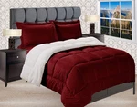 Elegant Comfort Softest Coziest Premium Heavy Weight Micromink Sherpa Reversible. Fixed Price $107.00.