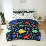 Jameswish Dinosaur Comforter Set Twin Kids Boys Teens 7 Piece Bed Bag. Fixed Price $86.88.