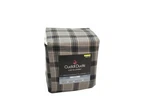 Cuddl Duds King Sheet Set Gray Charcoal Plaid Heavyweight Flannel Warm Bedding. Fixed Price $85.99.